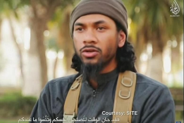 Prakash, seen here in an ISIS propaganda video, rose through the ranks to become a leading recruiter for the terror group.