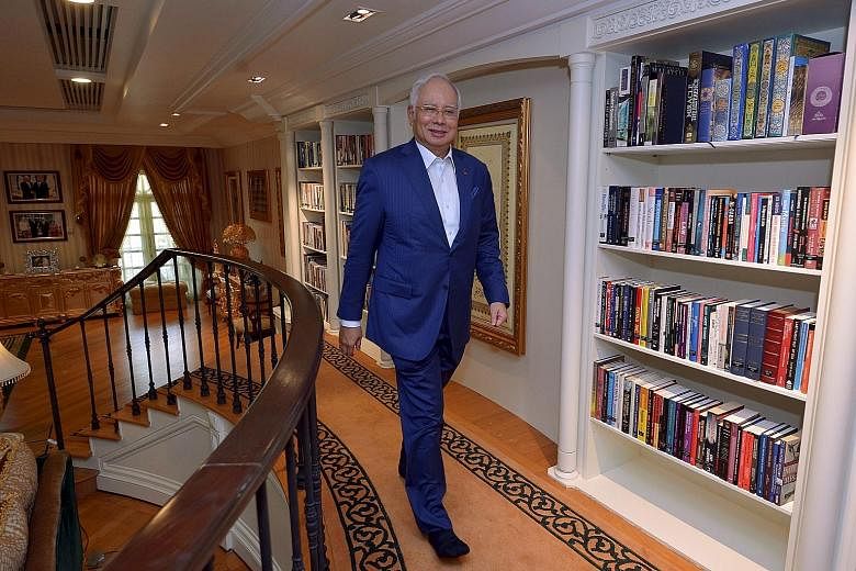 In an interview with The Star newspaper, Mr Najib (left) said Dr Mahathir, his mentor-turned- fiercest critic, has failed to oust him because the former Malaysian prime minister no longer wielded the "fear factor" he had while in office for 22 years.