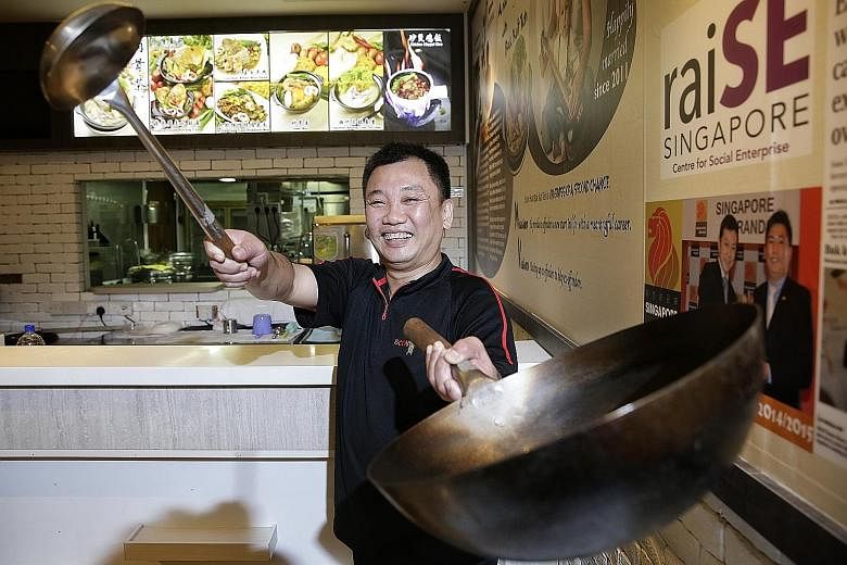 Mr Giam was able to make a fresh start with the help of social enterprise and eatery Soon Huat Bak Kut Teh, which hires ex-convicts.