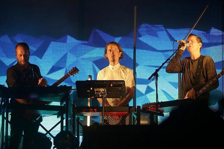Dreamy and magical tunes from Malaysian singer Yuna and Icelandic band Sigur Ros (comprising, from above left, Georg Holm, Orri Pall Dyrason and Jonsi Birgisson).