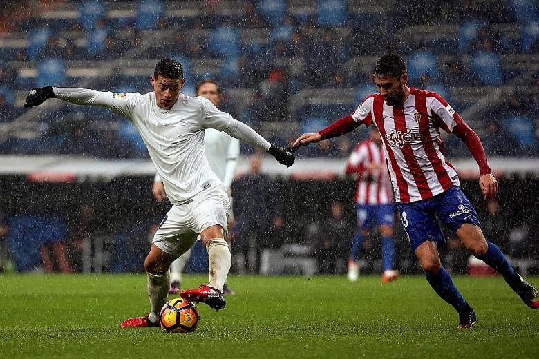 James Rodriguez has gone from first choice at the Bernabeu to forgotten man but injuries at Real Madrid has opened the door for him.