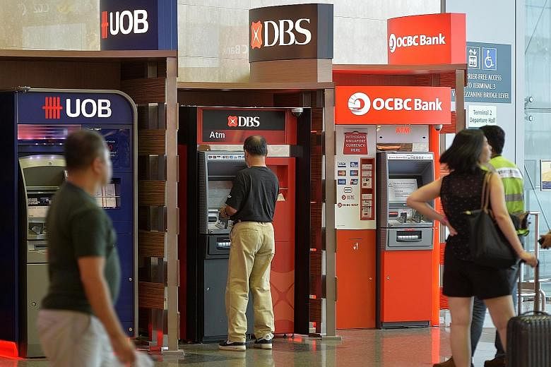 The three local banks - DBS, OCBC and UOB - are dealing with bad loans and the fallout from the battered oil and gas sector. But, their non-performing loan ratio in this year's third quarter is relatively lower, and they have shown positive loans gro