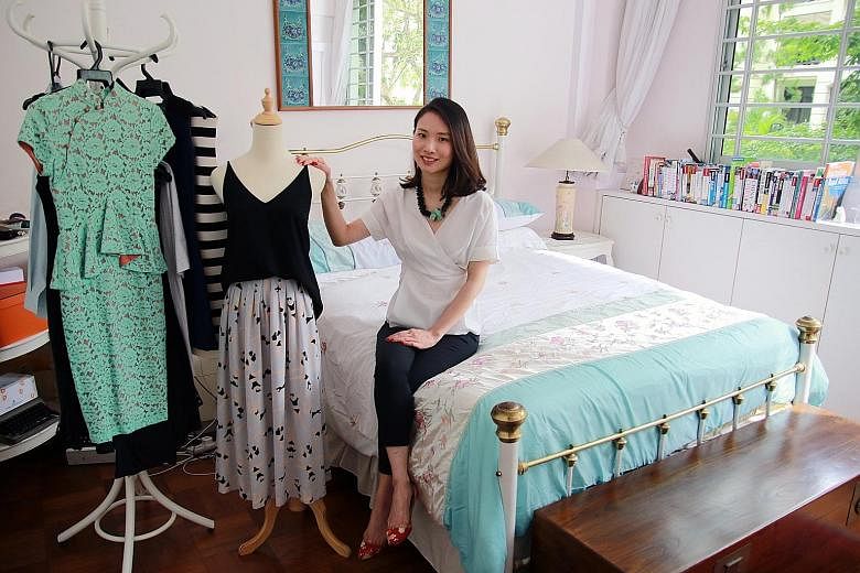 Buy clothing made from quality material so it will last for years, says Ms Rebecca Chia.