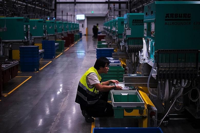 China's factories have perked up in recent months, buoyed by a government infrastructure-building spree and a housing boom that is starting to show signs of fatigue.