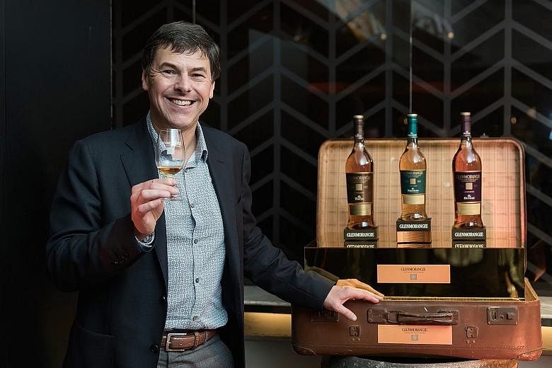 Dr Bill Lumsden is in charge of distilling, creating and managing the stock of whisky for the Glenmorangie and Ardbeg brands.