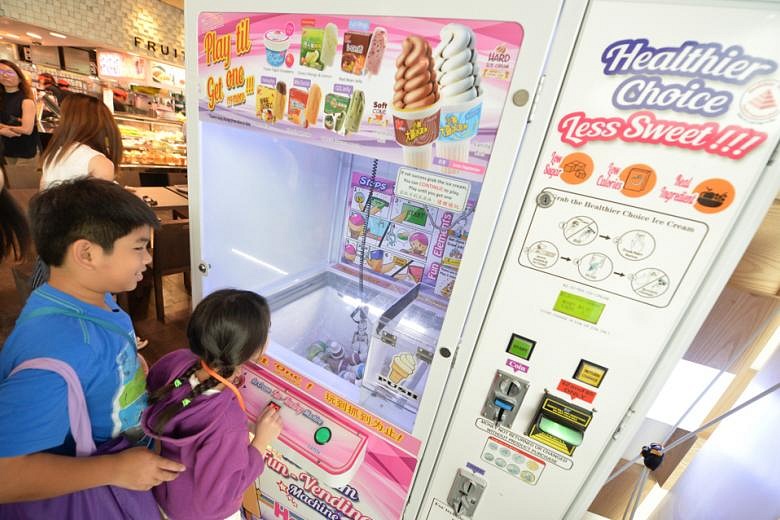 Game ice cream online machine