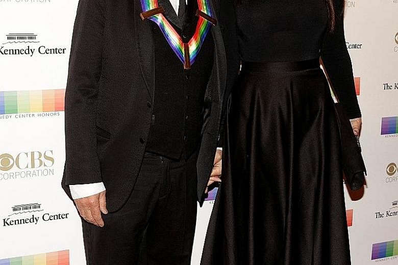 Actor Al Pacino (above, with his partner Lucila Sola); singer James Taylor and Eagles band member Don Henley at the Kennedy Center Honors on Sunday.