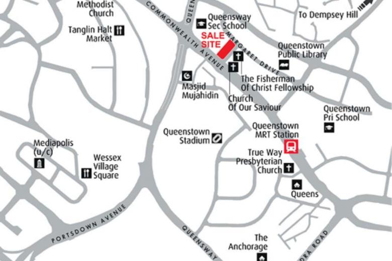 High turnout of bidders for Margaret Drive site The Straits Times