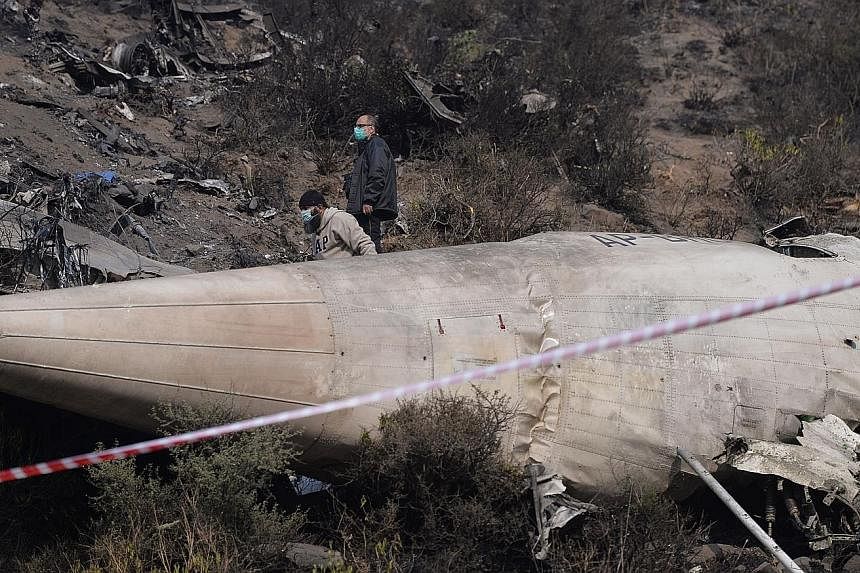 The Pakistan International Airlines plane crashed into a hillside in the northern part of Pakistan on Wednesday, killing all 47 on board. An airline spokesman said the pilot may have tried to avoid populated areas after one of its two engines failed.