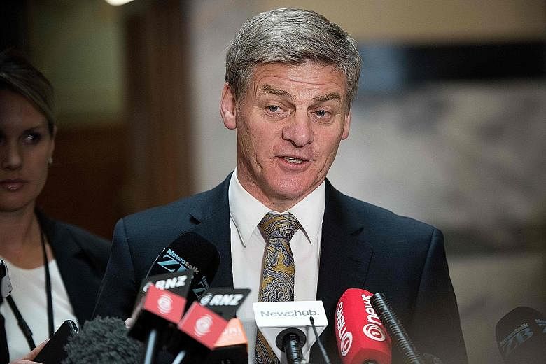 Mr Bill English, a former farmer, and father of six, is also New Zealand's Finance Minister.