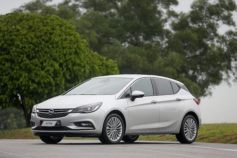 The Opel Astra is powered by a new 1.4-litre turbocharged engine paired with a smooth six-speeder.