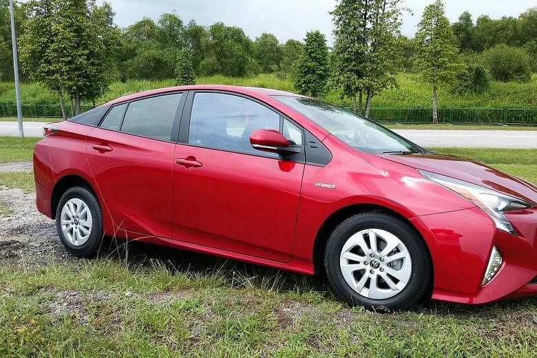The Toyota Prius 1.8 offers a smooth drive and instant throttle response.