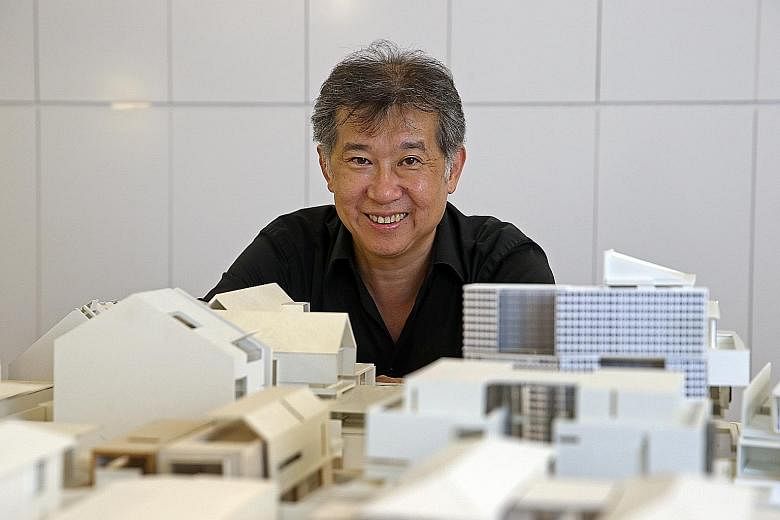 RT+Q Architects' Rene Tan (left); and the House With Bridges (above).