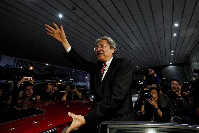 Financial Secretary John Tsang has resigned and is said to be running for Hong Kong's top job in March. He is affectionately known as "Uncle Pringles".