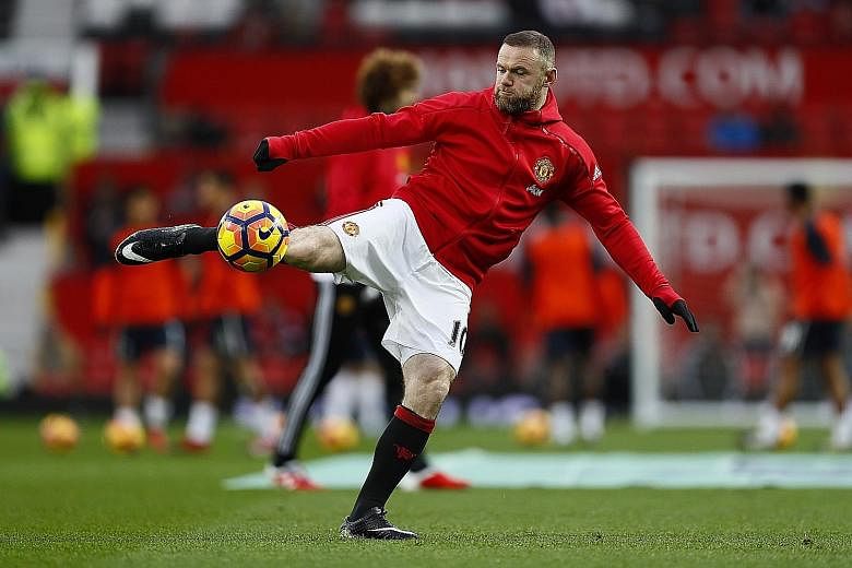 Due to United's wealth of attacking options, captain Wayne Rooney is not assured of returning to the side for today's game against Crystal Palace, despite the absence of the injured Henrikh Mkhitaryan.