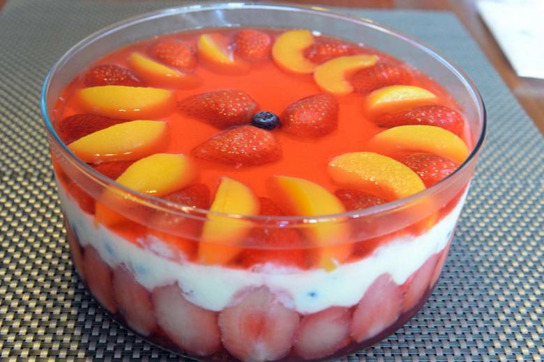 From The Straits Times Archives A Brandy Trifle recipe for Christmas