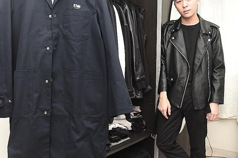 Mr Eugene Siow's interest in fashion started when he was 14 years old.