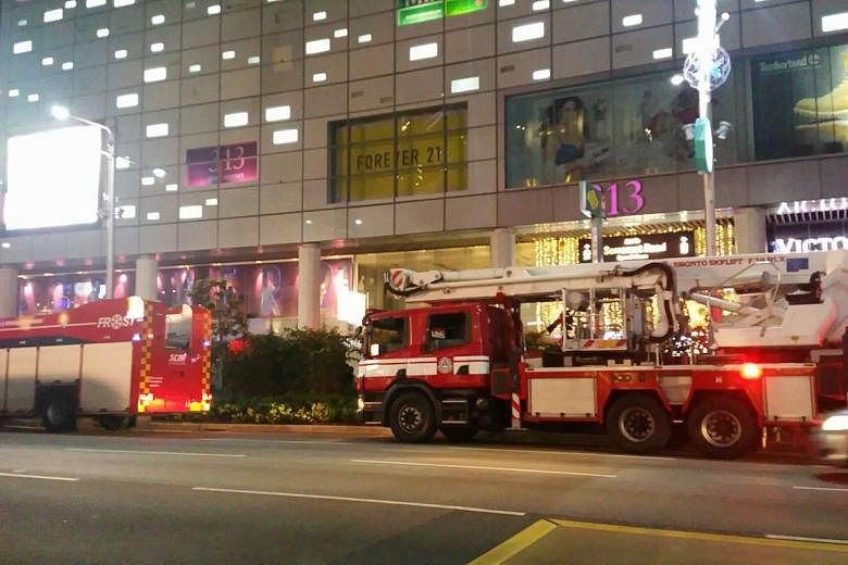 Blackout hits 313@somerset shopping mall on Orchard Road - TODAY