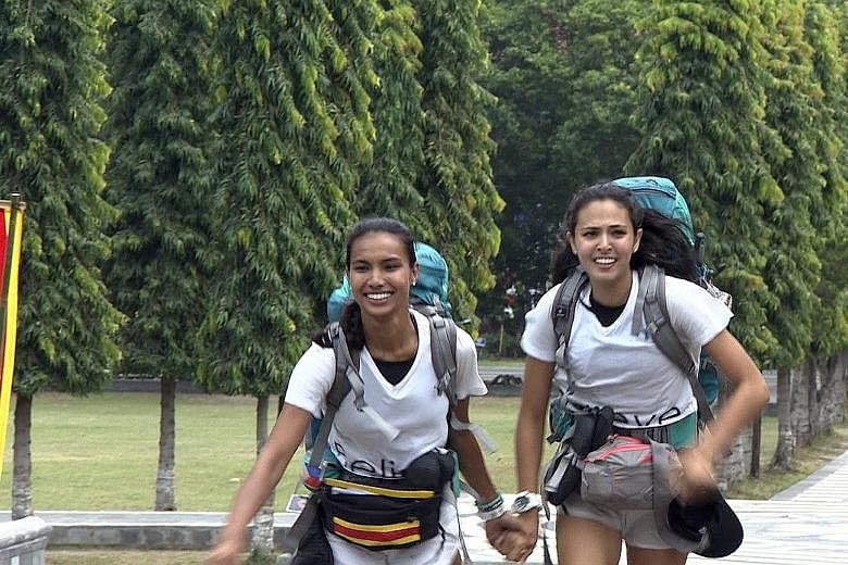 Filipino teammates Parul Shah and Maggie Wilson-Consunji (both above) were the winners of the fifth season of The Amazing Race Asia.