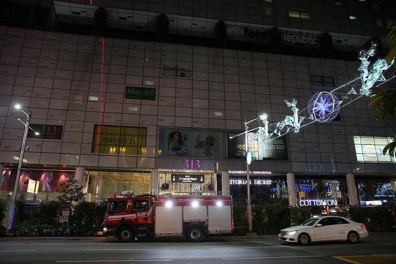 Blackout hits 313@somerset shopping mall on Orchard Road - TODAY