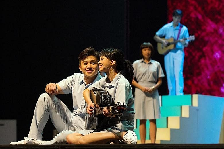 Daren Tan and Bonnie Loo starred in Crescendo The Musical, a tribute to the xinyao movement.