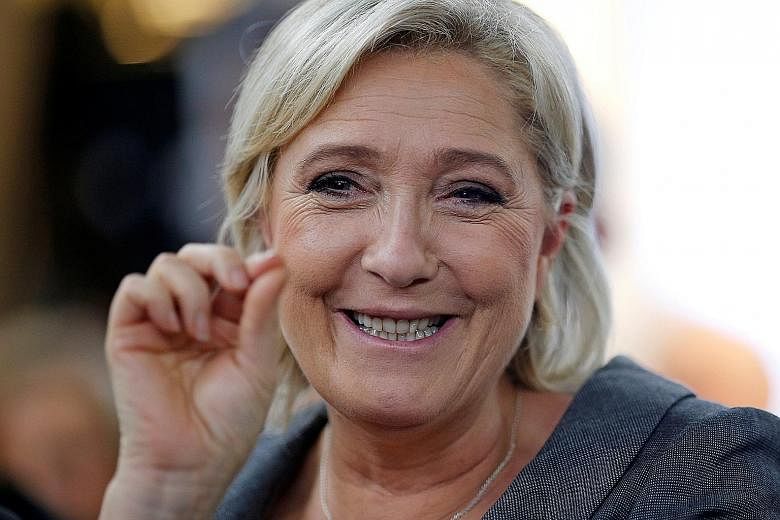 Ms Marine Le Pen is aiming for the French presidency.