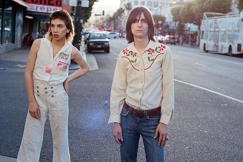 The Lemon Twigs are a brother-duo band comprising (from left) Michael and Brian D'Addario.
