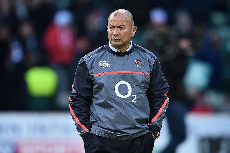 Eddie Jones is still learning to be less intense on his players and staff.