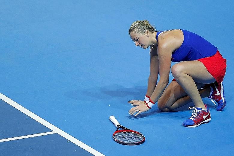Czech Petra Kvitova may be down but she is not out. The world No. 11 is determined to make a comeback after being injured by a knife-wielding attacker in her home on Tuesday.