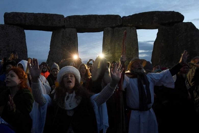 In Pictures Winter Solstice Celebrations Around The World The Straits Times