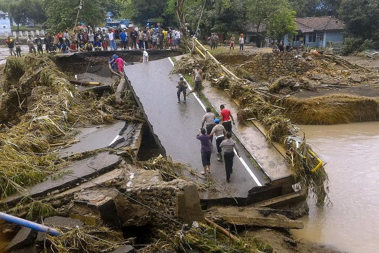 More than 19,000 houses, at least 60 health facilities and two bridges have been damaged in Bima city in West Nusa Tenggara province, about 500km east of Bali island.