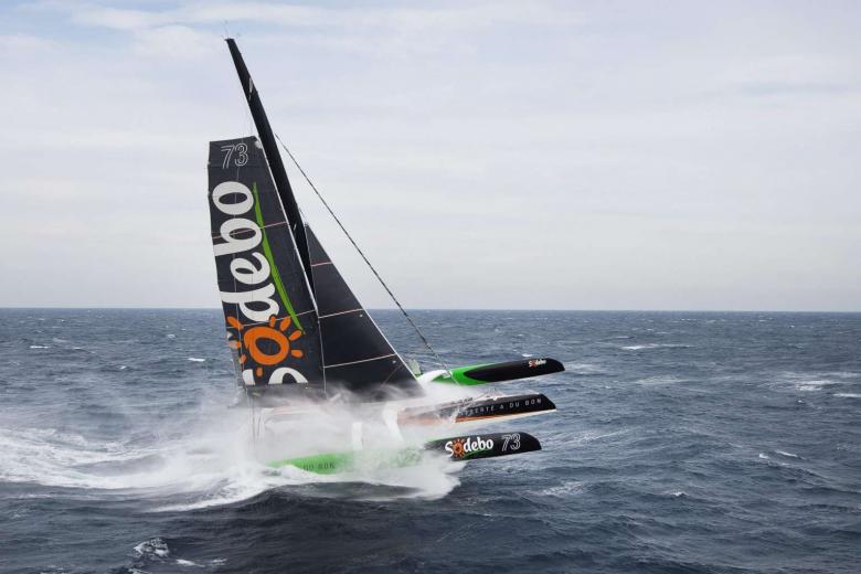 Yachting Frenchman given hero's after new solo record The