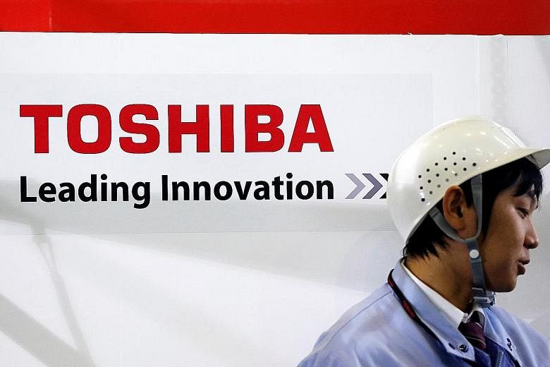 Big losses would be another slap in the face for Toshiba, which is hoping to recover from a US$1.3 billion (S$1.88 billion) accounting scandal and a writedown of more than US$2 billion for its nuclear business in the last financial year