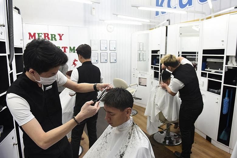 In 31/2 years, home-grown express salon chain Kcuts has expanded to 30 outlets and counting. QB House, which has 35 stores here, has diversified its portfolio with the opening of QB House Kids and QB House Premium, which includes styling with hair wa