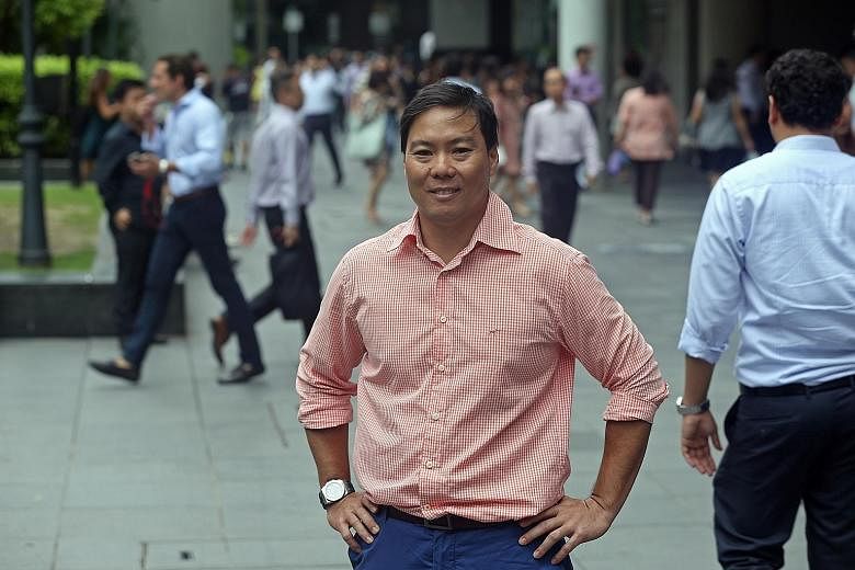 Having joined an international brokerage firm in June, Singapore golfer Lam Chih Bing is ready to begin a new career as an energy derivatives broker.