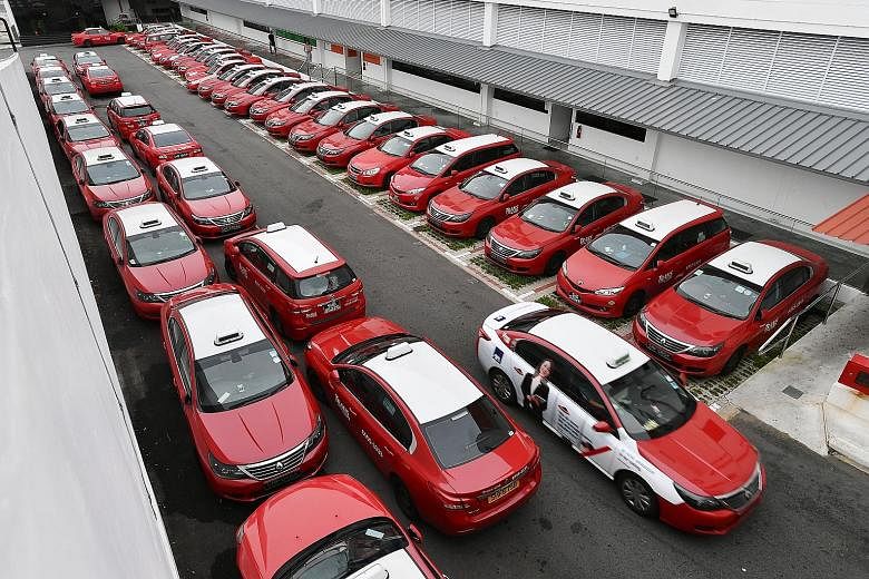 Trans-Cab has a fleet of 4,500 taxis, but 11 per cent of them are idle. The revised rates, which kick in on Jan 1, will apply only to drivers who operate the cab alone, without a relief driver.