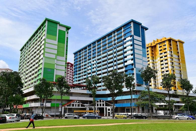 Rochor Centre, famous for the multicoloured hues of its blocks, will have to make way for the southern stretch of the NSE.