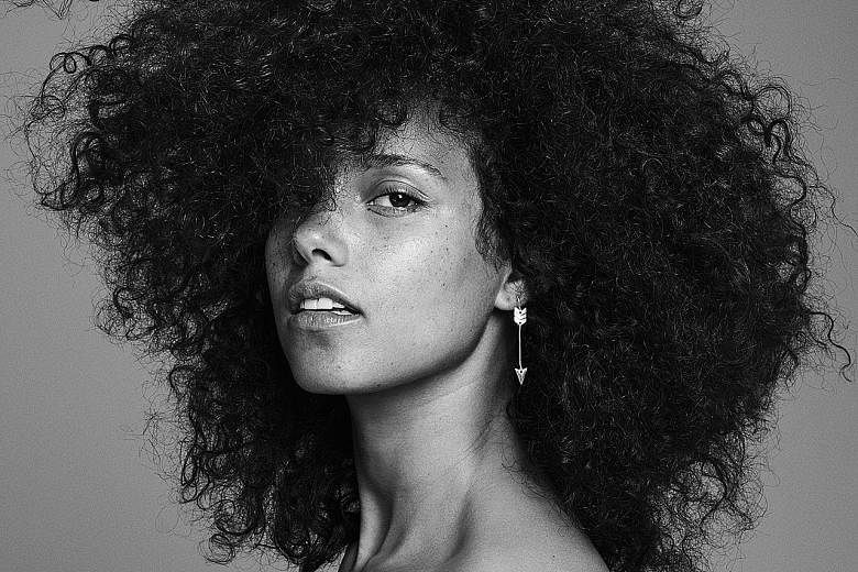 Alicia Keys, who will headline the Rock On! 2017 concert at the The Float @ Marina Bay, promises a raw, energetic set.