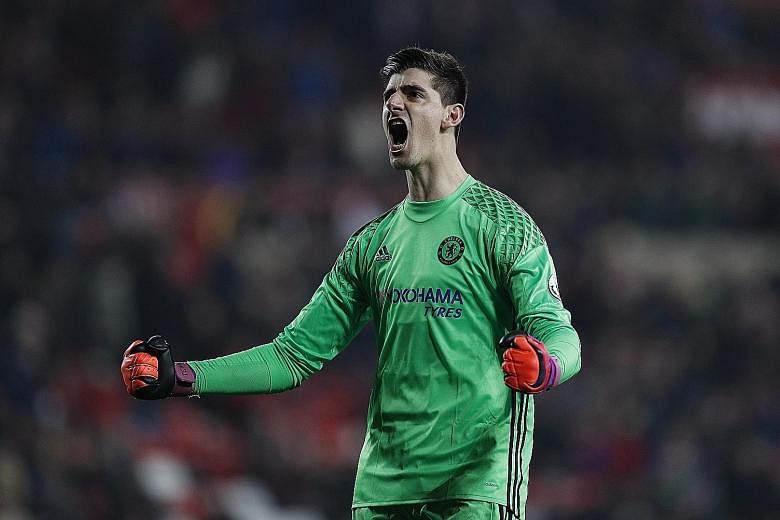 Chelsea goalkeeper Thibaut Courtois believes that the key to the Blues' winning run lies in their defence, which has conceded only two goals in 12 league matches.