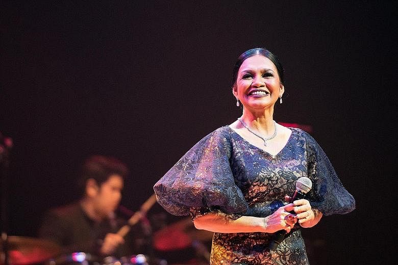 Malaysian singer Salamiah Hassan told the story of her life through song over two hours.