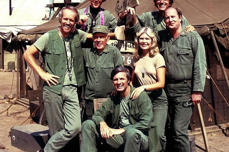 William Christopher was a champion for the developmentally disabled. The cast of M*A*S*H (from far left) Mike Farrell, William Christopher, Harry Morgan Alan Alda, Loretta Swit, Jamie Farr and David Ogden Stiers.