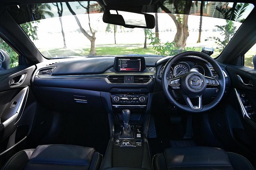 The Mazda 6 is spacious, elegantly styled and well finished.