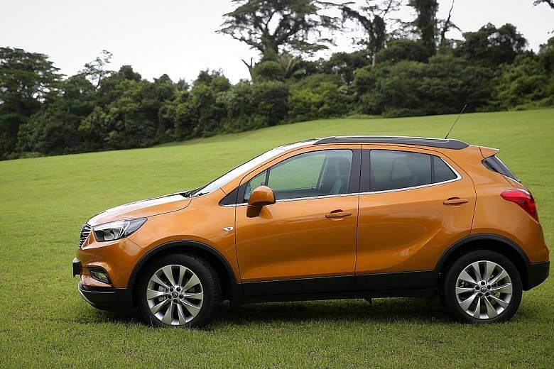 The Mokka X is Opel's first SUV in Singapore.