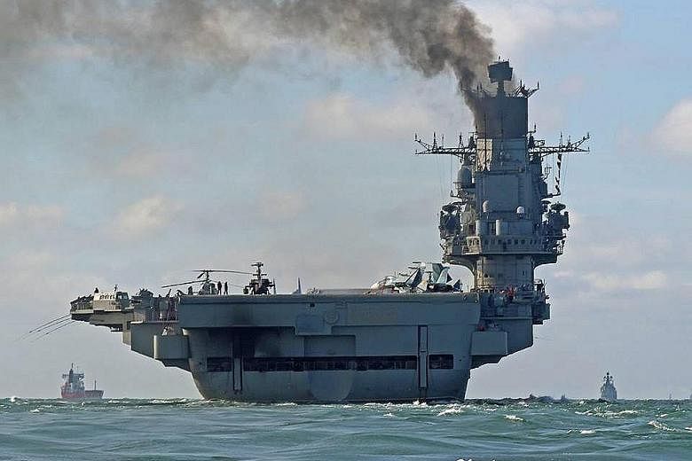 Russia has pulled back its fleet, which was led by the Admiral Kuznetsov aircraft carrier, from the eastern Mediterranean. The naval deployment off the Syrian coast has made for a rare sight in the decades since the collapse of the Soviet Union.