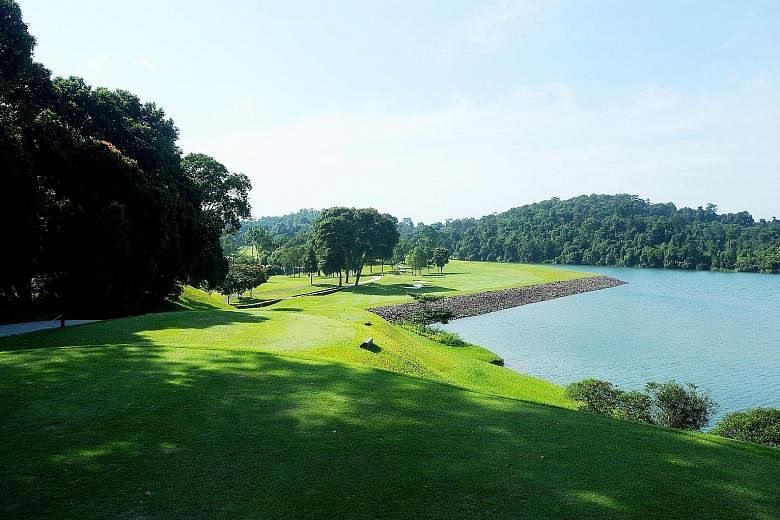 Hole 16 (par 5) at the SICC's New Course. SICC club captain Andrew Lim said discussions are still ongoing, and any plans for the New Course are very preliminary.