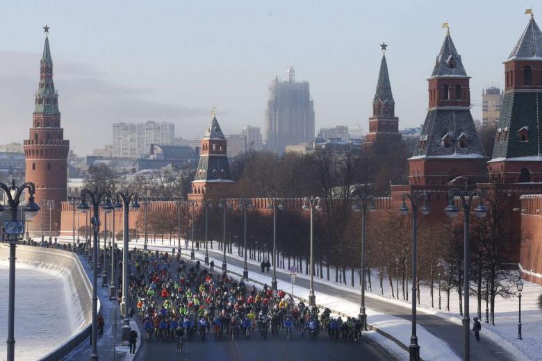 Hundreds brave subzero temperatures for Moscow bike ride The Straits