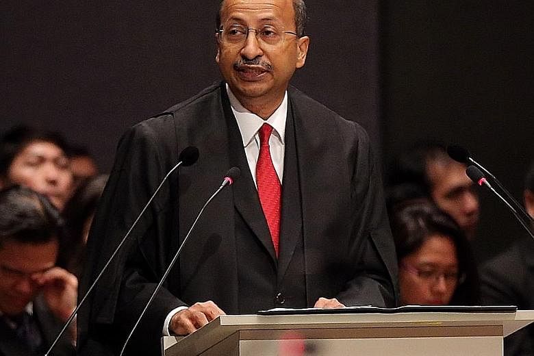 Mr Rajah will retire as Attorney-General on Saturday on reaching 60, and will be succeeded by Mr Lucien Wong. PM Lee noted that many of Mr Rajah's judgments "have shaped the development of Singapore law".