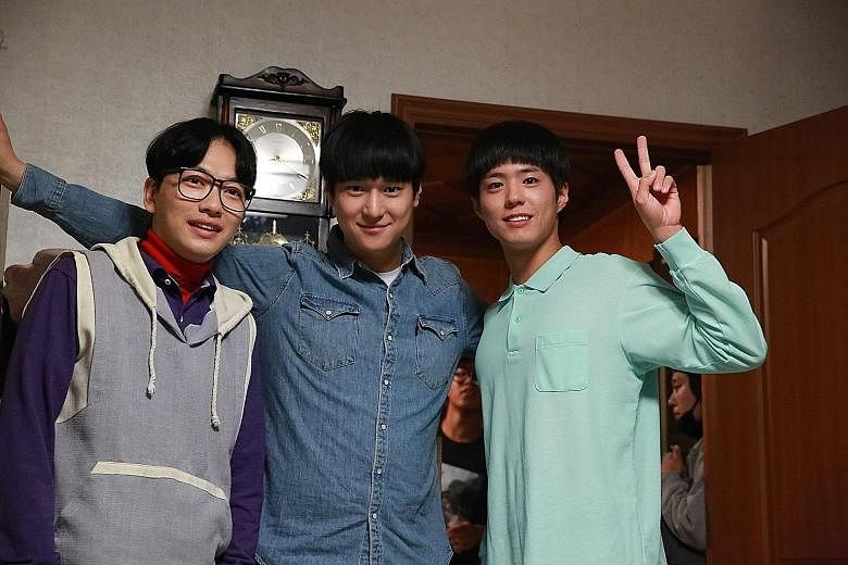 From far left: Lee Dong Hwi, Ko Kyung Pyo and Park Bo Gum.