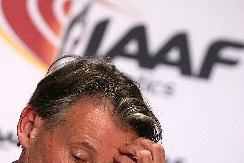 IAAF president Sebastian Coe insists he first knew about the Russian corruption scandal in December 2014, when he watched a documentary.