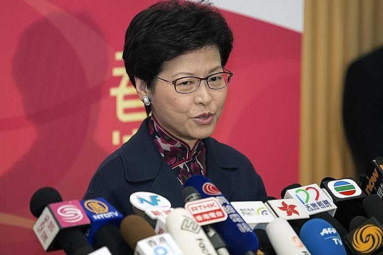 Mrs Lam, who is Hong Kong's second top official to resign within a month, yesterday thanked incumbent Chief Executive Leung Chun Ying and his predecessors for their support and said she will announce her next step if and when her resignation is appro